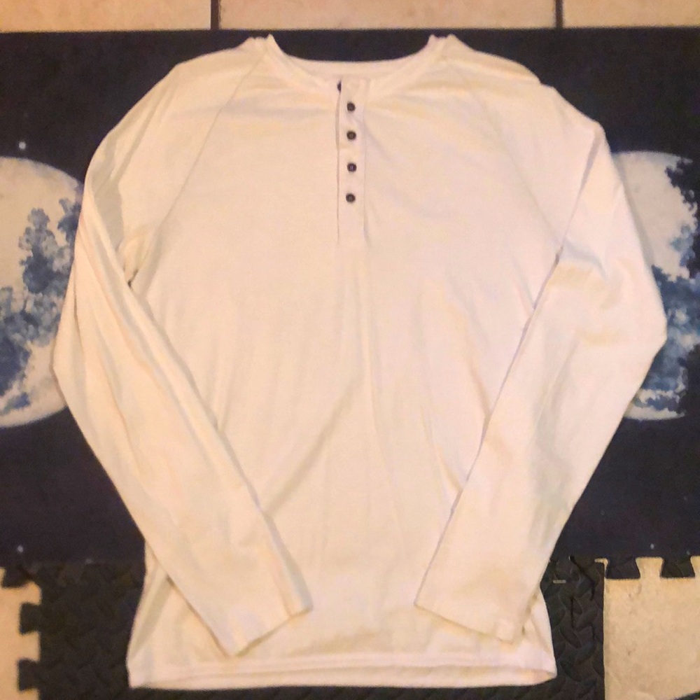 Plain white long sleeve